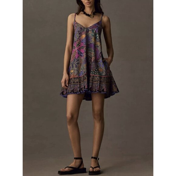 NWT Size 1X - Love The Label Cotton Swing Mini Dress (NWT US$ 228) - Picture 5 of 16